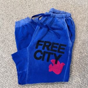 Free City Blue Joggers